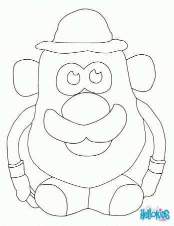 CHARACTERS coloring pages - Mr. Potato