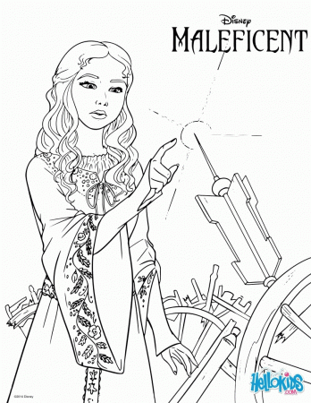 DISNEY coloring pages - Maleficent