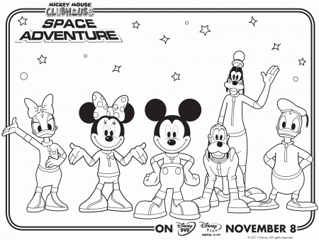 Mickey Mouse Clubhouse Coloring Pages (16 Pictures) - Colorine.net ...