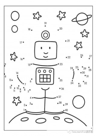 Dot To Dot To 50 coloring page