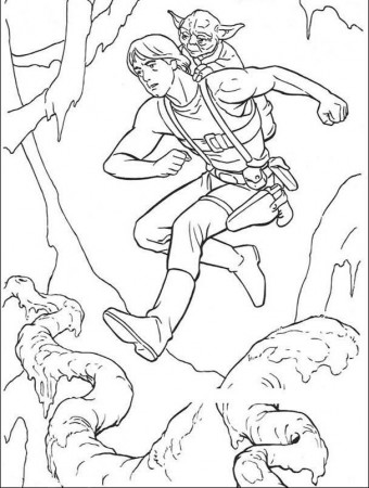 Yoda And Hansolo Coloring Pages Coloring Pages For Kids #be6 ...