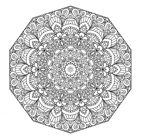 Free Intricate Coloring Pages Image 12 - Gianfreda.net
