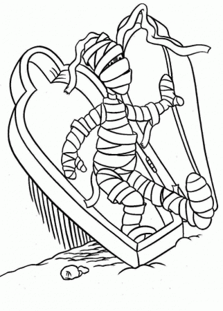Printable Mummy Coloring Pages Coloring Me 271462 Mummy Coloring Pages