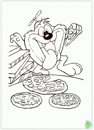 Taz Coloring page