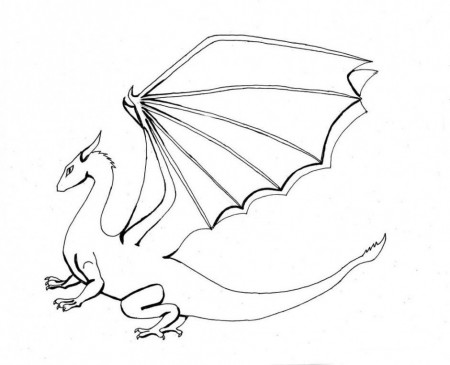 Dragon Coloring Pages Home Hagio Graphic 58735 Cool Dragon 