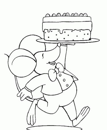 Mouse & Rat Coloring Pages 19 | Free Printable Coloring Pages 