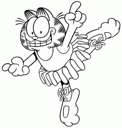 Garfield Coloring Book | Printable Coloring Pages