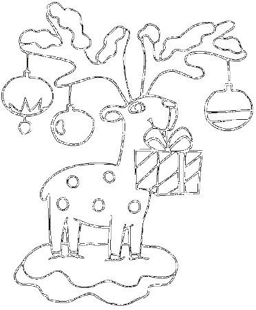 Download Reindeer Free Christmas Coloring Pages For Kids Or Print 