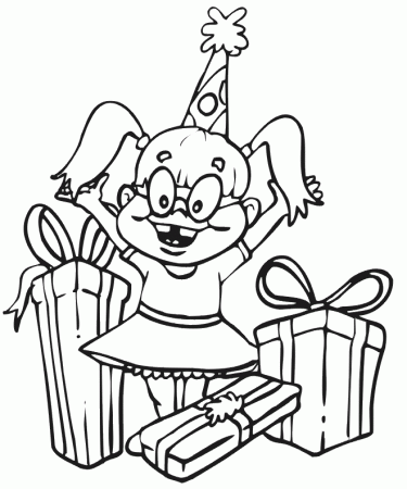 Birthday Coloring Pages | Birthday Printable