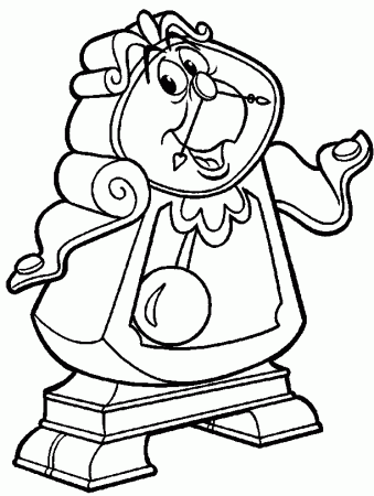 Coloring Page - Beauty and the beast coloring pages 30