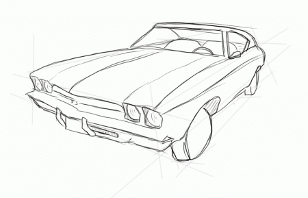 April 13th - Cars : SketchDaily