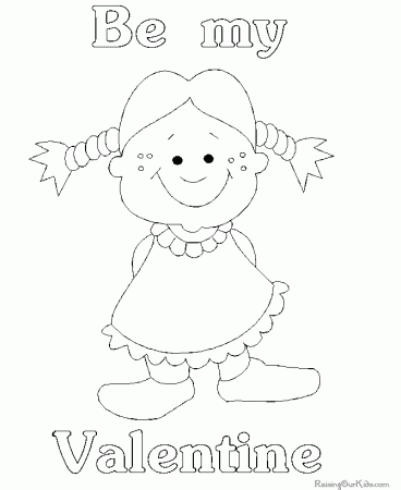 print valentines day coloring pages cute valentine cupid page 