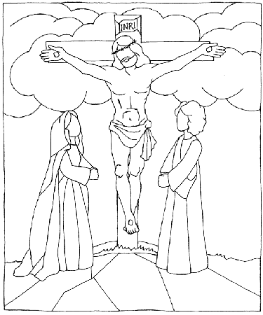 Easter Coloring Pages: Good Friday Coloring Pages