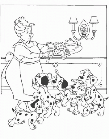 Coloring Page - 101 dalmatians coloring pages 5