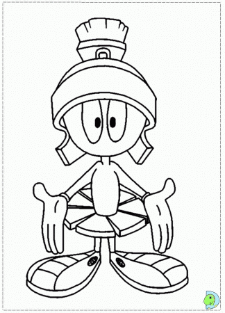 Marvin The Martian Coloring Pages Printable
