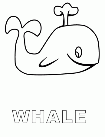 2014 whale coloring sheets