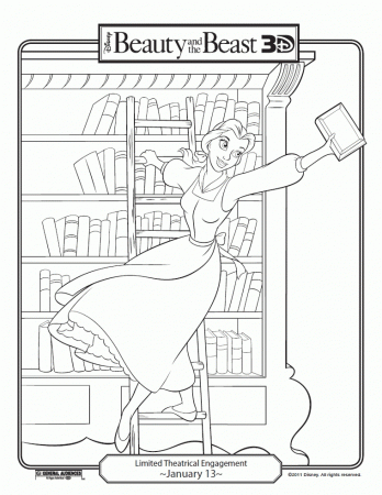 beauty the beast coloring pages not quite susie