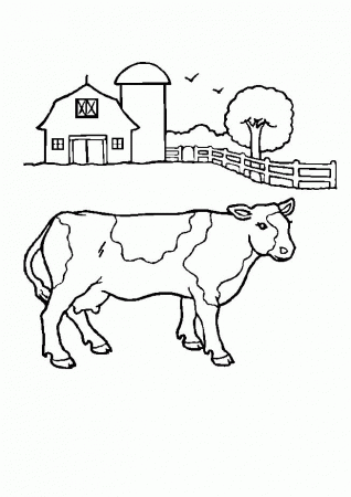 Farm Coloring Pages | ColoringMates.