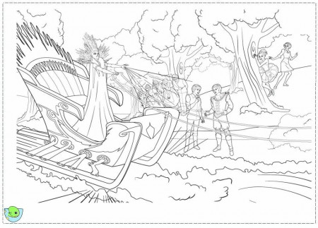 Barbie Pink Shoes Coloring page- DinoKids.