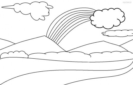 Printable Cloud Coloring Pages For Kids | Cool2bKids