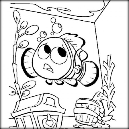 Finding Nemo Movie Coloring Pages To Print - Color Zini