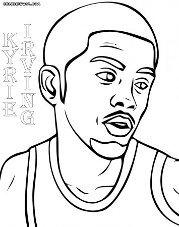 Coloring Pages Of Kyrie Irving