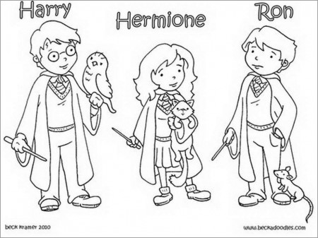 Coloring Pages : Hermione Granger Coloring Pages For Kids ...