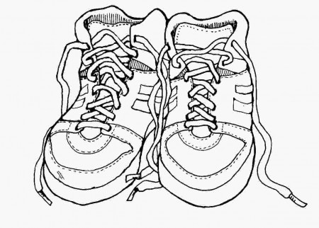 coloring page for kids ~ Printables Shoe Coloring Page Pete ...