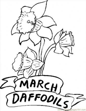 March Coloring Pages Printable - NewColoringPages