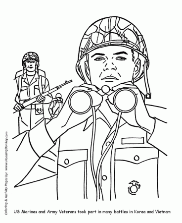 Veterans Day Coloring Pages - Korea and Vietnam Veterans | Veterans day coloring  page, Coloring pages, Abstract line art