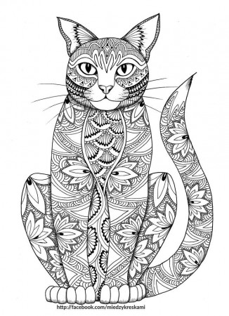 coloring pages : Adultng Animals Pages To Nourish Your Mental Visual Arts  Ideas Of Cat Young Videos Adult Coloring Animals ~ malledthebook