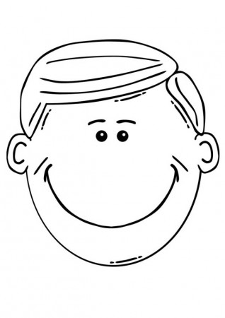 Cute Smile Face Coloring Page : Coloring Sun