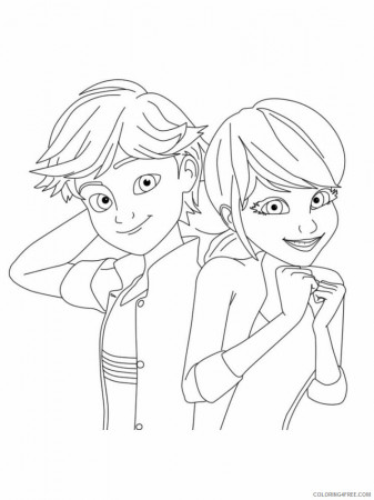 Marinette Coloring Pages for Girls marinette 3 Printable 2021 0894  Coloring4free - Coloring4Free.com