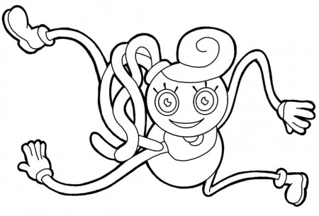 Mommy Long Legs 3 Coloring Page - Free Printable Coloring Pages for Kids