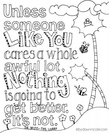 Inspirational coloring pages