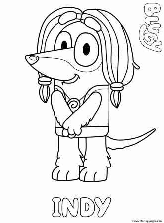 Afghan Hound Indy Coloring Pages Printable