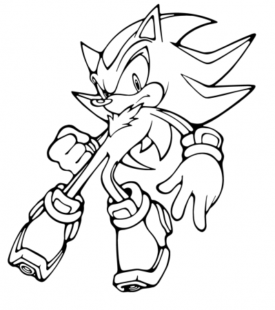 Free Printable Sonic The Hedgehog Coloring Pages For Kids | Cartoon coloring  pages, Coloring books, Coloring pages
