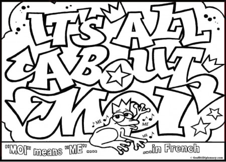 Simple Coloring Pages for Teenagers Graffiti #3272 Coloring Pages ...