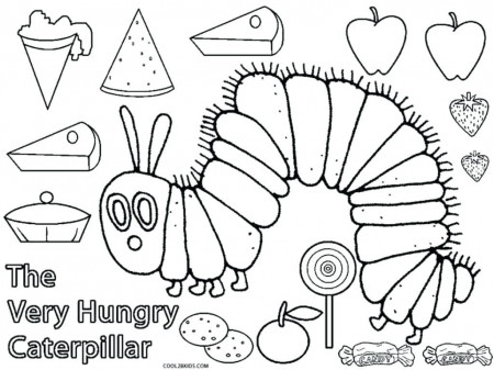 Hungry Caterpillar Coloring Pages The Very Hungry Caterpillar Coloring S  Motionacademyco Coloring - entitlementtrap.com | Very hungry caterpillar  printables, Hungry caterpillar, The very hungry caterpillar activities
