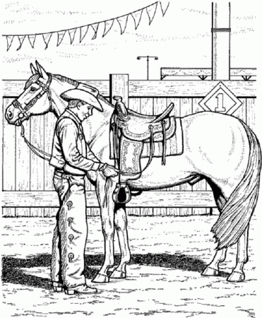 Related Cowboy Coloring Pages item-13408, Cowboy Coloring Pages ...