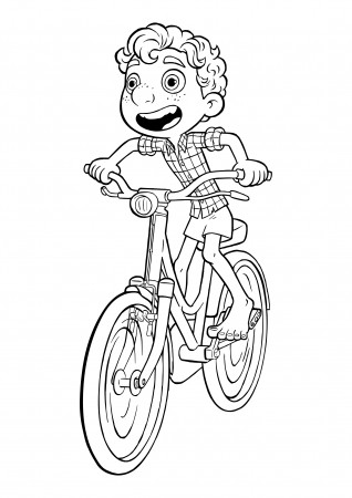 Coloring Pages Luca Paguro Print Free