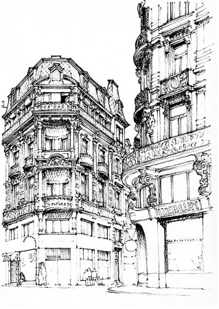 Paris - Coloring Pages for adults