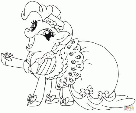 Pinkie Pie coloring page | Free Printable Coloring Pages