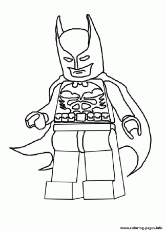 Print batman lego 2016 Coloring pages