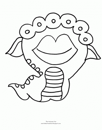 Monster Coloring Pages 2016- Dr. Odd