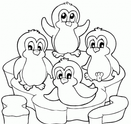 Penguin Coloring Pages | pacykebumennewsco