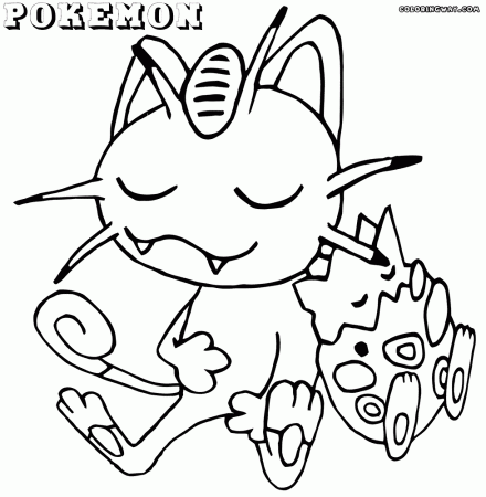 Pokemon coloring pages | Coloring pages to download and print