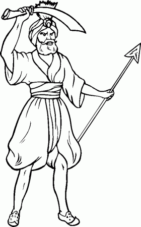 Advanced Warrior Coloring Pages - Coloring Pages For All Ages