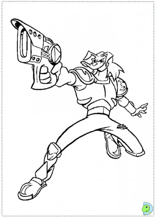 Mighty Ducks Coloring page- DinoKids.org