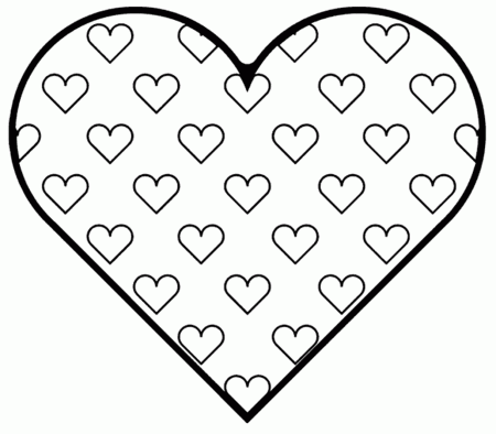 Big Love Valentine Coloring Pages | Valentine Coloring pages of ...
